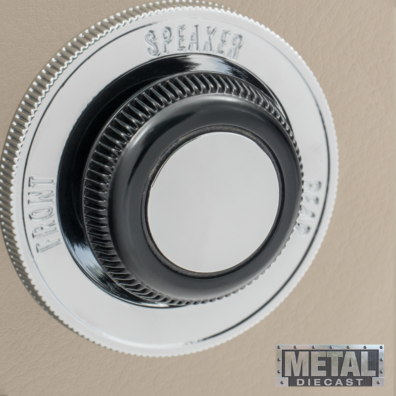 RETROSOUND hinterer Bedienring, Metall, verchromt – Bild 9
