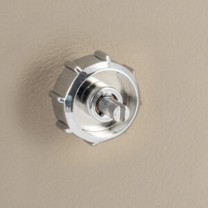 RETROSOUND hinterer Bedienring, Metall, verchromt