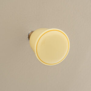 RETROSOUND vorderer Bedienknopf, Kunststoff, elfenbeinfarben (ähnlich RAL1014)