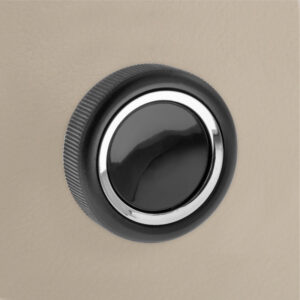 RETROSOUND vorderer Bedienknopf, Kunststoff, schwarz