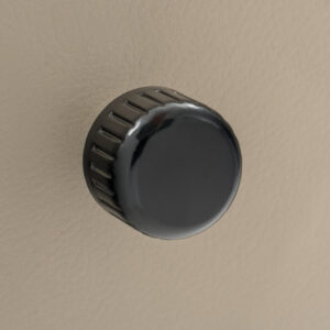 RETROSOUND vorderer Bedienknopf, Kunststoff, schwarz