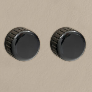 Alternative view of RETROSOUND vorderer Bedienknopf, Kunststoff, schwarz