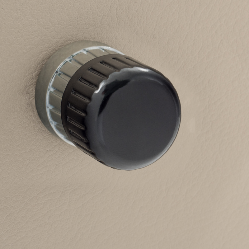 RETROSOUND vorderer Bedienknopf, Kunststoff, schwarz – Bild 11