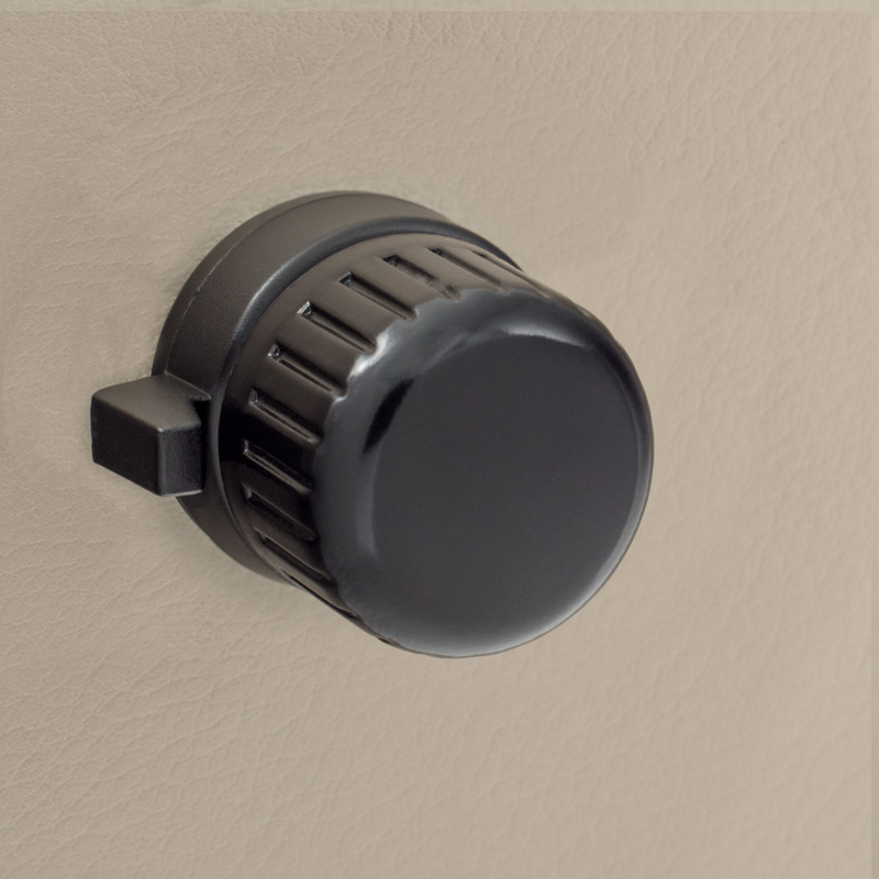 RETROSOUND vorderer Bedienknopf, Kunststoff, schwarz – Bild 3