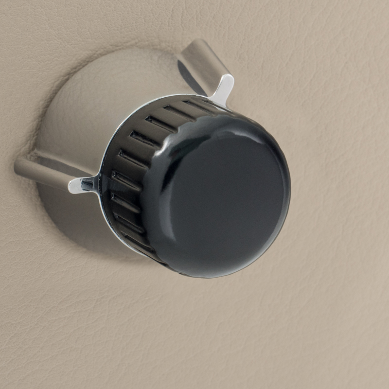 RETROSOUND vorderer Bedienknopf, Kunststoff, schwarz – Bild 8