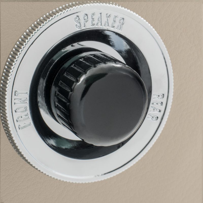 RETROSOUND vorderer Bedienknopf, Kunststoff, schwarz – Bild 10