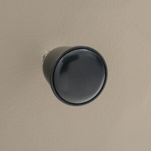 RETROSOUND vorderer Bedienknopf, Kunststoff, schwarz