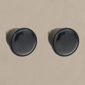 Alternative view of RETROSOUND vorderer Bedienknopf, Kunststoff, schwarz