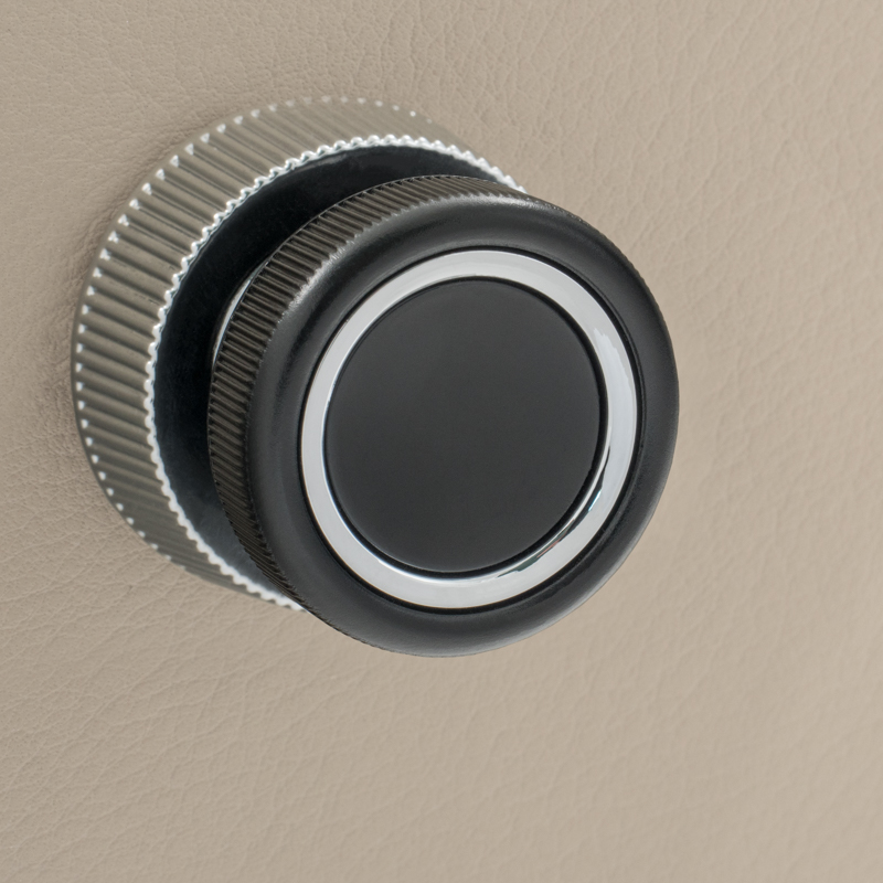 RETROSOUND vorderer Bedienknopf, Kunststoff, schwarz – Bild 11