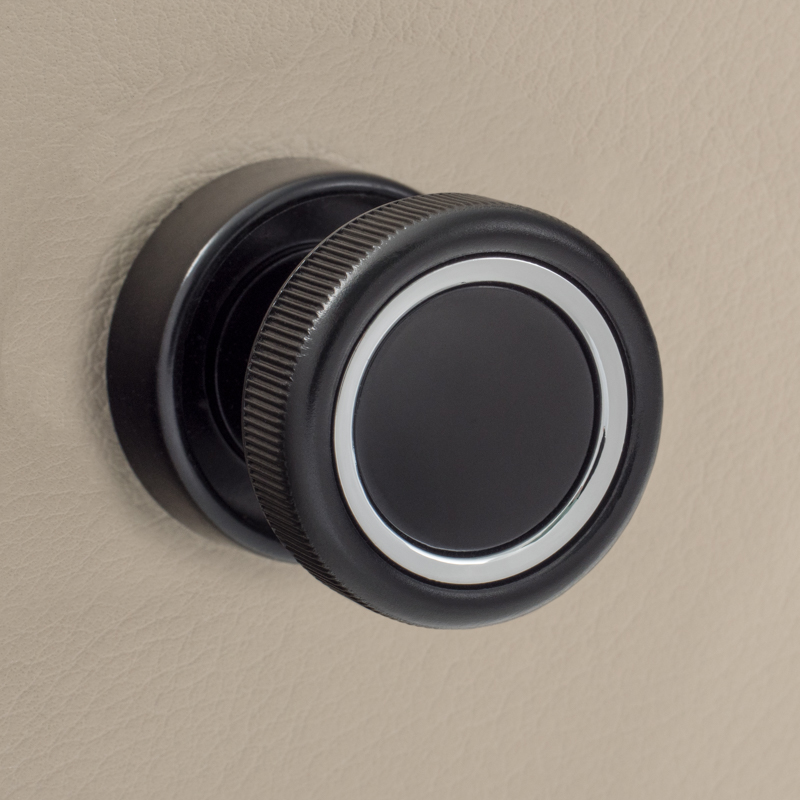 RETROSOUND vorderer Bedienknopf, Kunststoff, schwarz – Bild 5