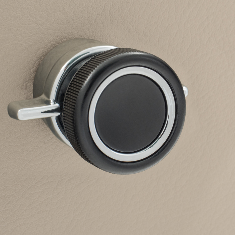 RETROSOUND vorderer Bedienknopf, Kunststoff, schwarz – Bild 9