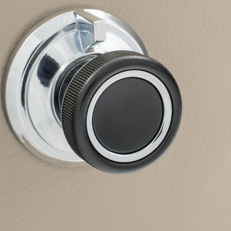 RETROSOUND vorderer Bedienknopf, Kunststoff, schwarz – Bild 10