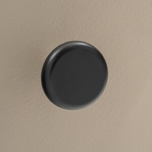 RETROSOUND vorderer Bedienknopf, Kunststoff, schwarz