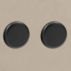 Alternative view of RETROSOUND vorderer Bedienknopf, Kunststoff, schwarz