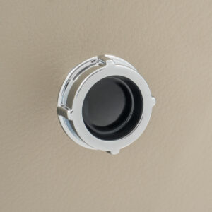 RETROSOUND vorderer Bedienknopf, Kunststoff, schwarz