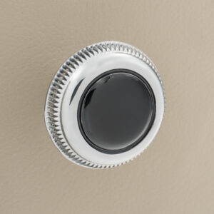 RETROSOUND vorderer Bedienknopf, Kunststoff, schwarz