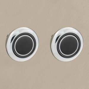 Alternative view of RETROSOUND vorderer Bedienknopf, Kunststoff, schwarz