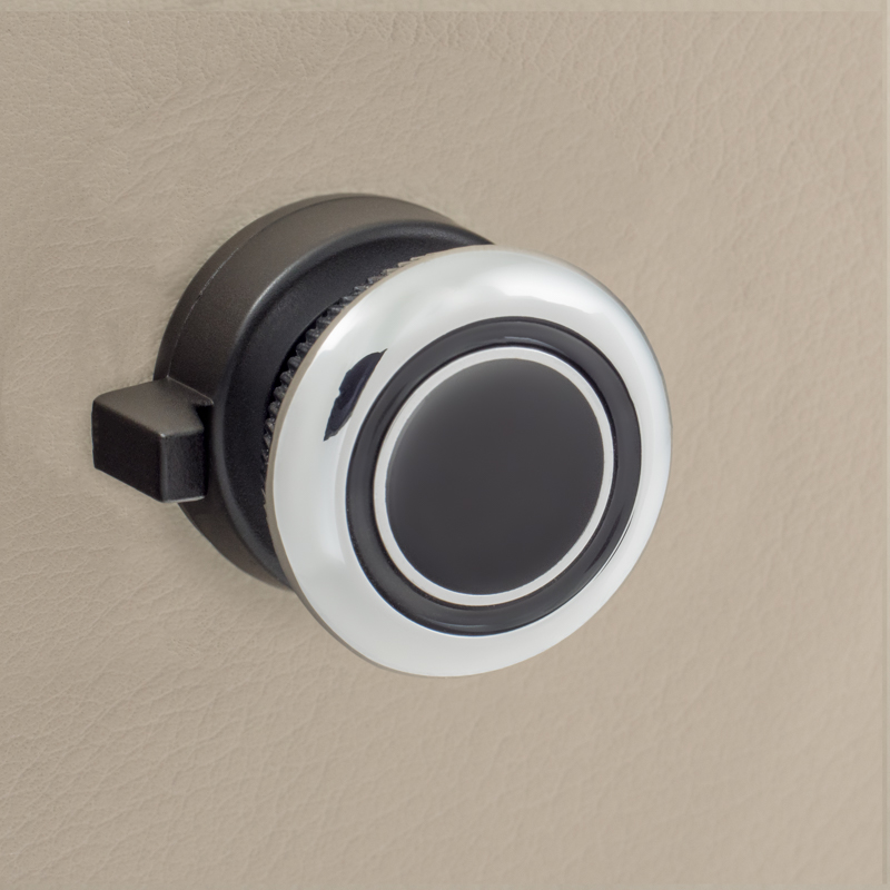 RETROSOUND vorderer Bedienknopf, Kunststoff, schwarz – Bild 3