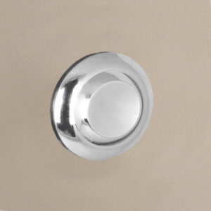 RETROSOUND vorderer Bedienknopf, Kunststoff verchromt