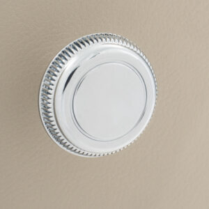 RETROSOUND vorderer Bedienknopf, Kunststoff, verchromt