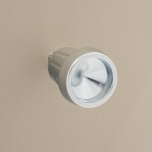 RETROSOUND vorderer Bedienknopf, Kunststoff, verchromt