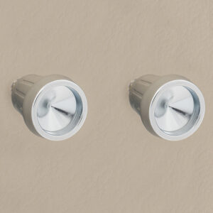 Alternative view of RETROSOUND vorderer Bedienknopf, Kunststoff, verchromt