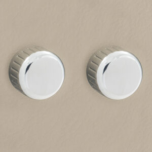 Alternative view of RETROSOUND vorderer Bedienknopf, Kunststoff, verchromt