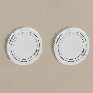 Alternative view of RETROSOUND vorderer Bedienknopf, Kunststoff, verchromt