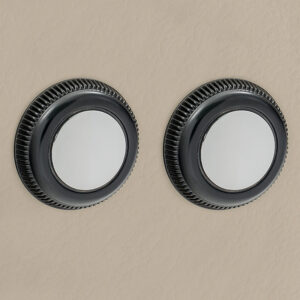 Alternative view of RETROSOUND vorderer Bedienknopf, Kunststoff, verchromt