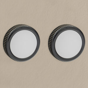 Alternative view of RETROSOUND vorderer Bedienknopf, Kunststoff, verchromt