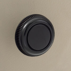 RETROSOUND vorderer Bedienknopf, Metall, schwarz lackiert