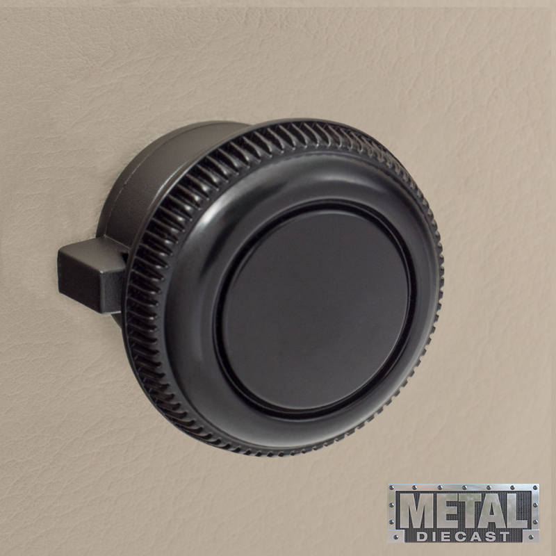 RETROSOUND vorderer Bedienknopf, Metall, schwarz lackiert – Bild 3