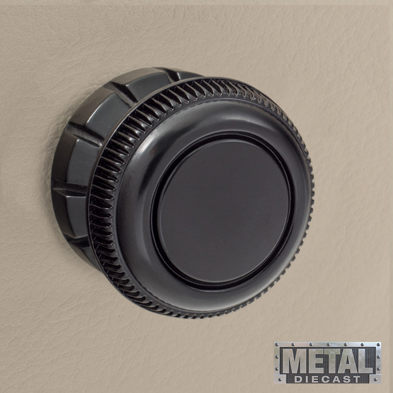 RETROSOUND vorderer Bedienknopf, Metall, schwarz lackiert – Bild 4