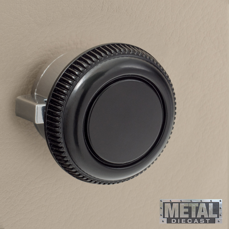RETROSOUND vorderer Bedienknopf, Metall, schwarz lackiert – Bild 7