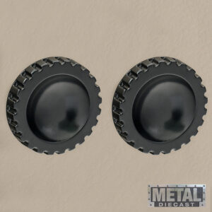 Alternative view of RETROSOUND vorderer Bedienknopf, Metall, schwarz lackiert