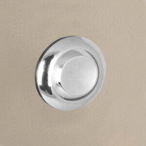 RETROSOUND vorderer Bedienknopf, Metall, verchromt