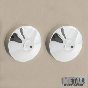 Alternative view of RETROSOUND vorderer Bedienknopf, Metall, verchromt