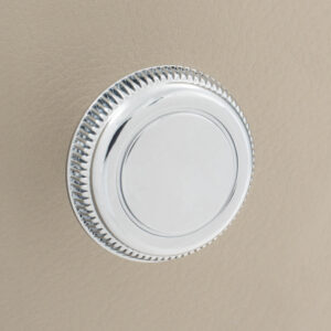 RETROSOUND vorderer Bedienknopf, Metall, verchromt