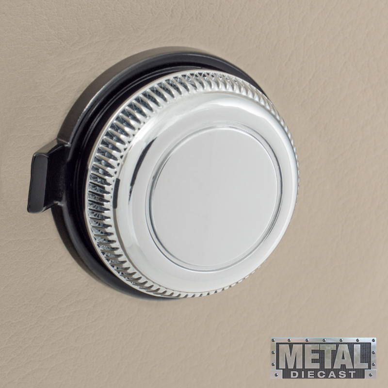 RETROSOUND vorderer Bedienknopf, Metall, verchromt – Bild 6