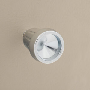 RETROSOUND vorderer Bedienknopf, Metall, verchromt