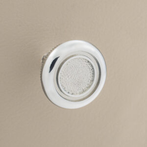 RETROSOUND vorderer Bedienknopf, Metall, verchromt