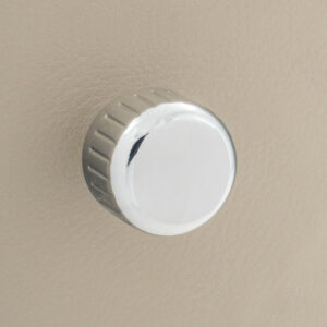 RETROSOUND vorderer Bedienknopf, Metall, verchromt