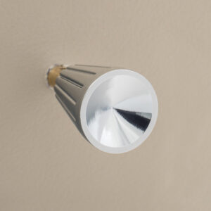 RETROSOUND vorderer Bedienknopf, Metall, verchromt