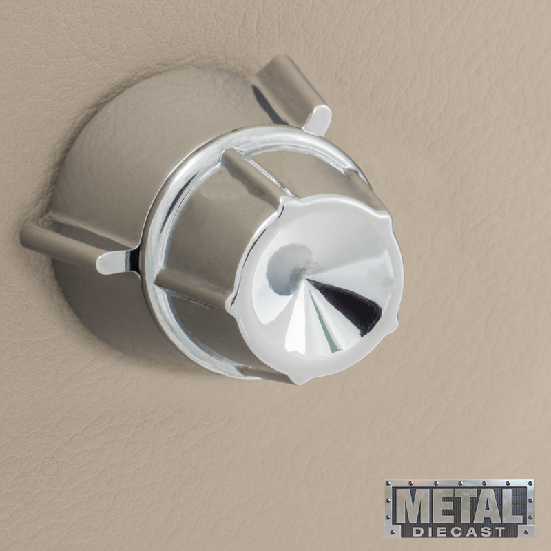 RETROSOUND vorderer Bedienknopf, Metall, verchromt – Bild 8