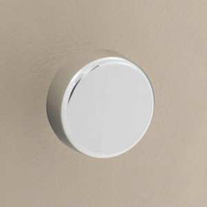 _RETROSOUND vorderer Bedienknopf, Metall, verchromt