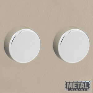 Alternative view of _RETROSOUND vorderer Bedienknopf, Metall, verchromt