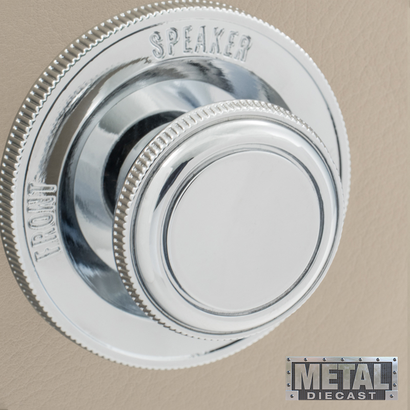 RETROSOUND vorderer Bedienknopf, Metall, verchromt – Bild 11