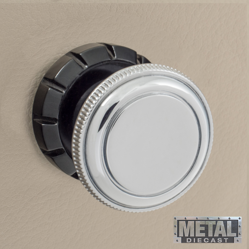 RETROSOUND vorderer Bedienknopf, Metall, verchromt – Bild 4