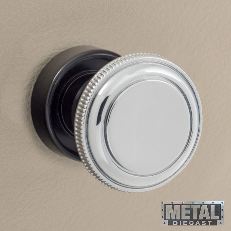 RETROSOUND vorderer Bedienknopf, Metall, verchromt – Bild 5