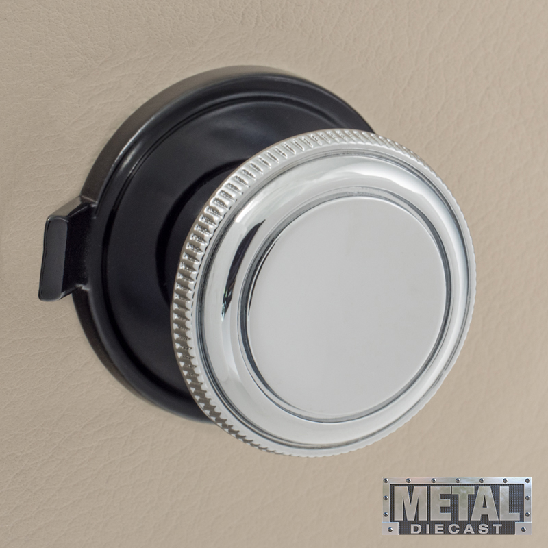 RETROSOUND vorderer Bedienknopf, Metall, verchromt – Bild 6